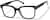 Angle view of Square Glasses P4413021 in Black thumbnail