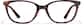 Front view of Rectangle Glasses P4413125 in Tortoiseshell thumbnail