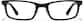 Front view of Acetate Rectangle Glasses  P4413621 in Black thumbnail