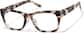 Angle view of Square Glasses P4413825 in Tortoiseshell thumbnail
