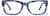 Front view of Square Glasses P4413839 in Cosmic thumbnail
