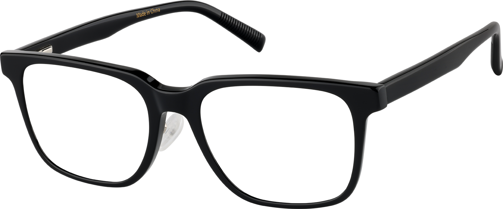 Black Square Glasses #P4419621 | Zenni Optical Canada