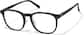 Angle view of Lentes cuadrados P4427125 in Carey thumbnail