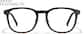 Front view of Lentes cuadrados P4427125 in Carey thumbnail