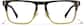 Front view of Square Glasses P4437215 in Brown thumbnail