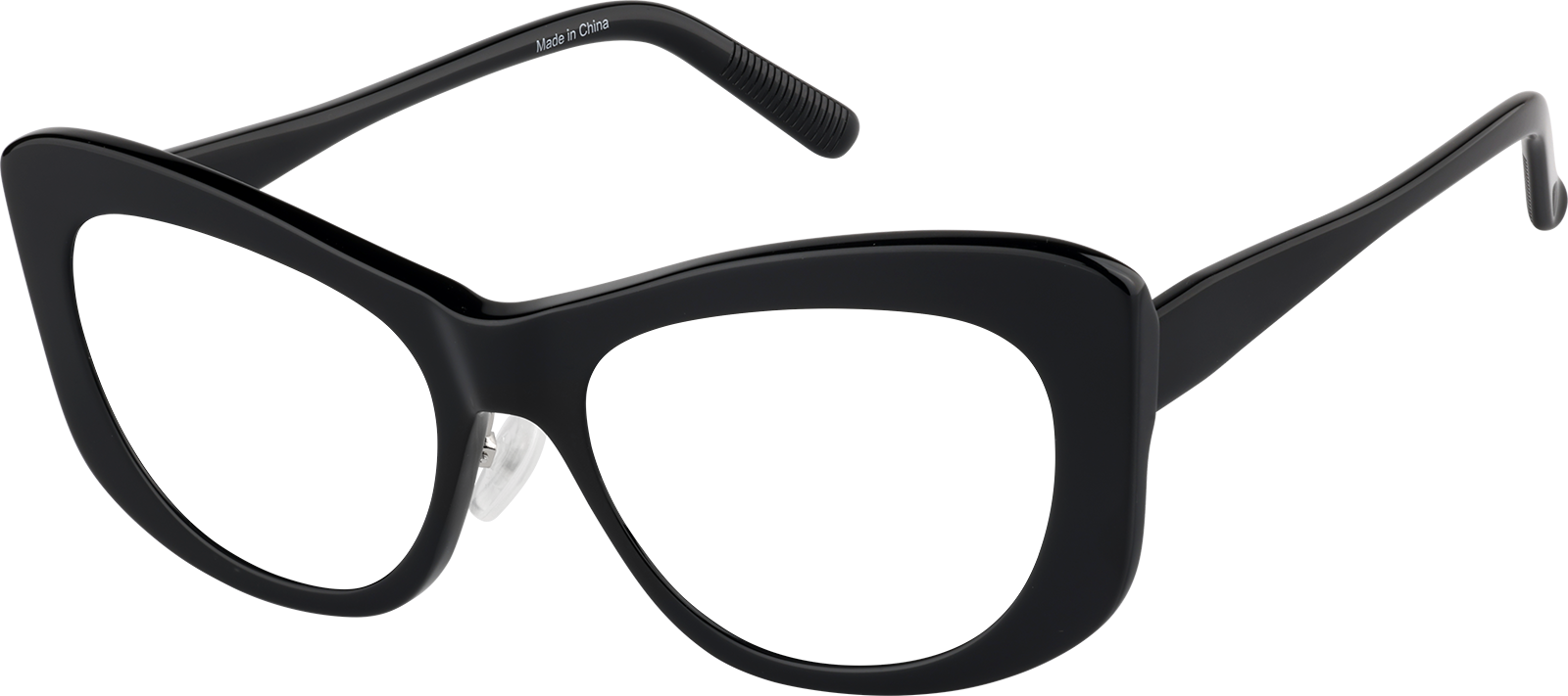Black Cat-Eye Glasses #P4438121 | Zenni Optical Canada