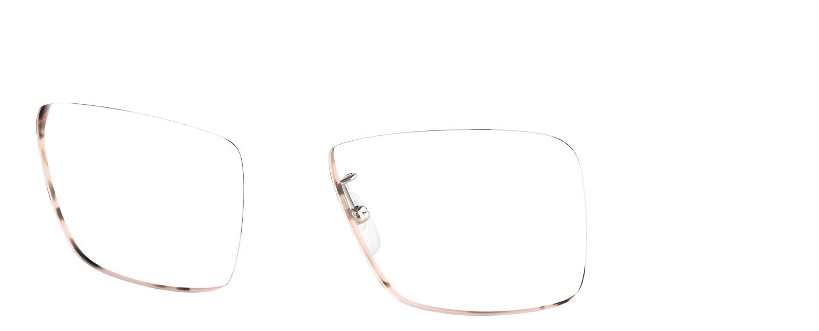 Pink Tortoiseshell Square Glasses #P4438719 | Zenni Optical