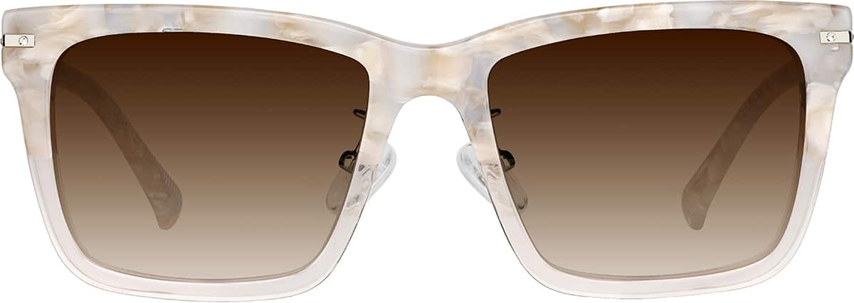 Pink Tortoiseshell Square Glasses #P4438719 | Zenni Optical