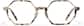 Front view of Lentes geométricos P4442235 in Carey marfil thumbnail