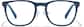 Front view of Lentes cuadrados P4442316 in Azul marino thumbnail