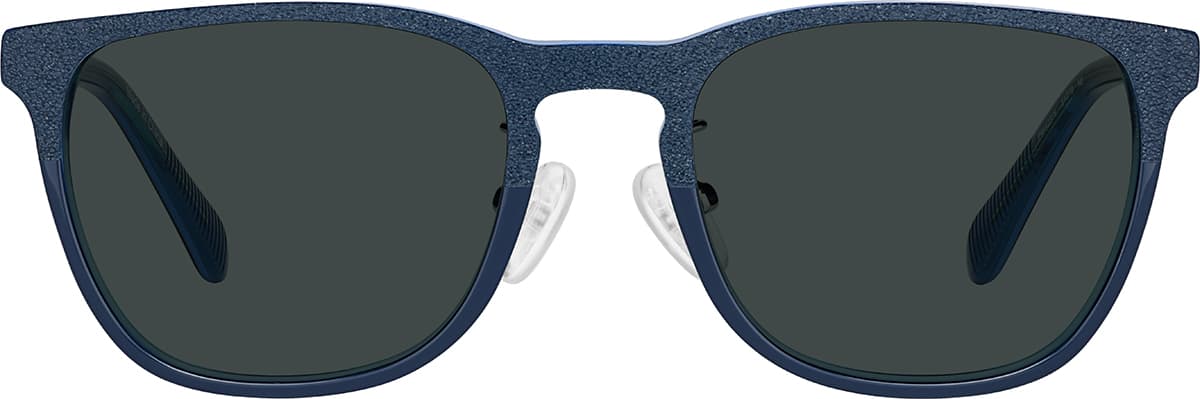 Navy Square Glasses #P4442316 | Zenni Optical