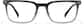 Front view of Rectangle Glasses P4443112 in Gray thumbnail
