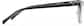 Side view of Rectangle Glasses P4443112 in Gray thumbnail