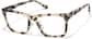 Angle view of Square Glasses P4446535 in Cream Tortoiseshell thumbnail