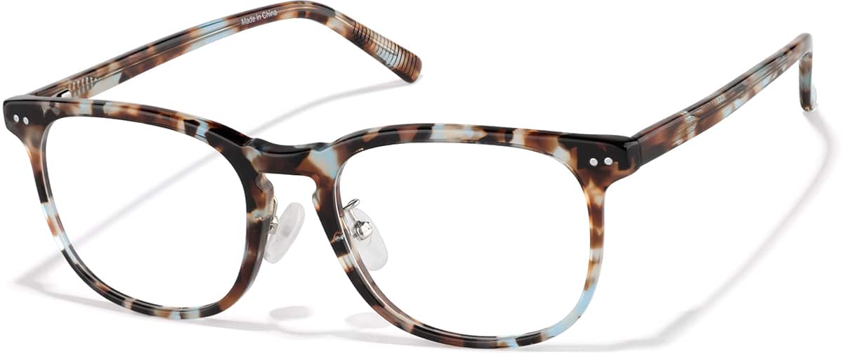 Tortoiseshell Square Glasses #P4447639 | Zenni Optical