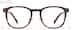 Square Glasses P4448925 in Tortoiseshell