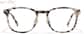 Front view of Square Glasses P4448935 in Cream Tortoiseshell thumbnail