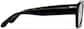 Side view of Acetate Square Glasses  P4452321 in Black thumbnail