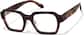 Angle view of Acetate Square Glasses  P4452325 in Tortoiseshell thumbnail