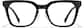 Front view of Square Glasses P4460121 in Black thumbnail