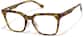 Angle view of Square Glasses P4460135 in Tortoiseshell thumbnail