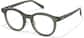 Angle view of Round Glasses P4471824 in Green thumbnail