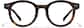 Front view of Lentes redondos P4471825 in Carey thumbnail