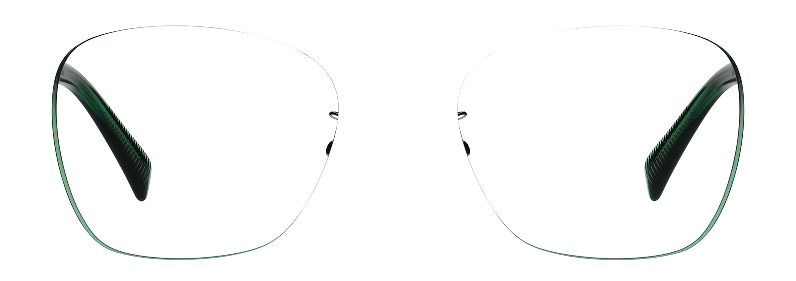 Transparent Green Cat-eye Glasses #P4474324 | Zenni Optical