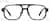 Front view of Aviator Glasses P4474825 in Tortoiseshell thumbnail