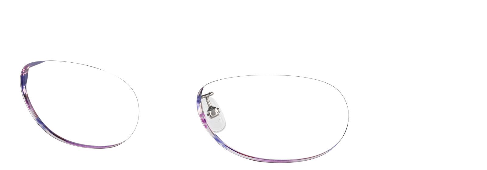 Eggplant Oval Glasses #P487217 | Zenni Optical Canada