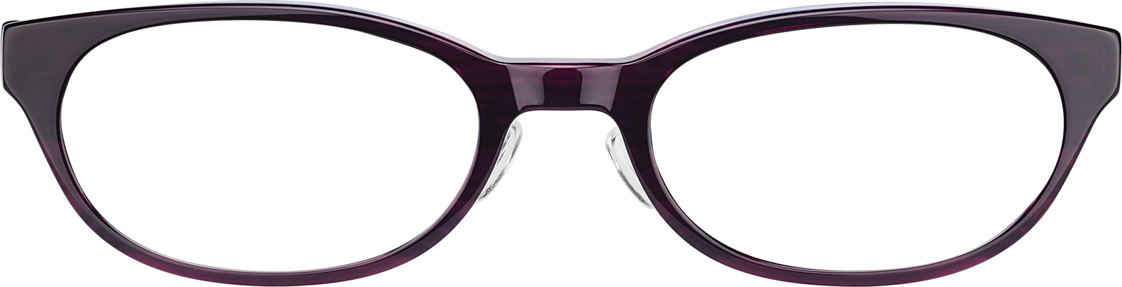 Eggplant Oval Glasses #P487217 | Zenni Optical