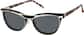 Angle view of Lentes de Sol con pinza tipo ojo de gato P503021 in Negro thumbnail