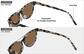 Image of Cat-eye Clip-on Sunglasses thumbnail