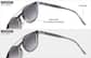 Image of Square Clip-on Sunglasses thumbnail