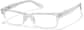 Angle view of Rectangle Glasses P634023 in Clear thumbnail
