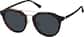 Angle view of Polarized Round Magnetic Clip-on Glasses P640825 in Tortoiseshell thumbnail