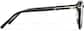 Side view of Lightweight Round Glasses  P7801821 in Black thumbnail