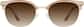 Image of Lunettes à lunettes à sourcils en matériau mixte  thumbnail