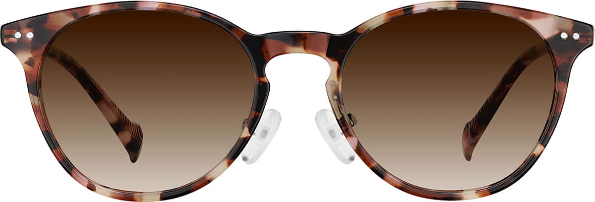 Tortoiseshell Round Glasses #P7815825 | Zenni Optical Canada