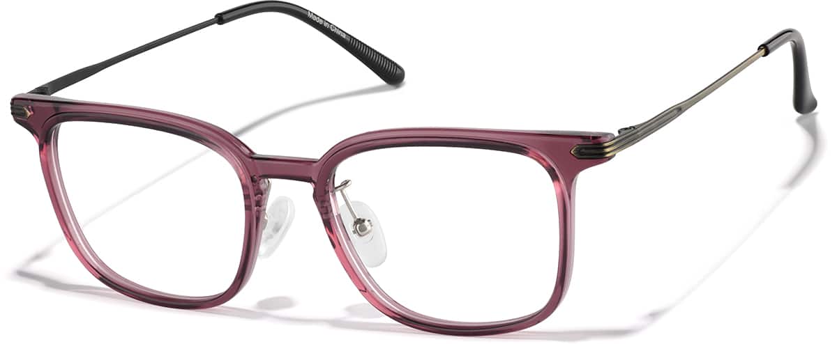 Green Square Glasses #P7816834 | Zenni Optical