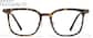 Front view of Square Glasses P7816825 in Tortoiseshell thumbnail