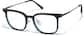 Angle view of Square Glasses P7816834 in Green thumbnail