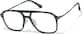 Angle view of Lunettes aviateur en matériau mixte  P7830124 in Verte thumbnail