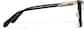 Side view of Cat-Eye Glasses P7831821 in Black thumbnail