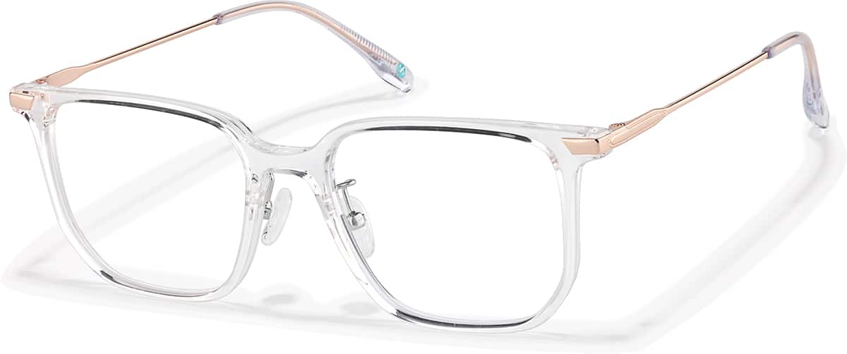 Clear Square Glasses #P7834923 | Zenni Optical