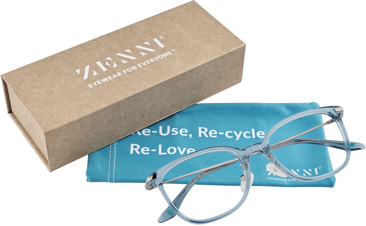Live Black Friday Deals | Blue Square Glasses #P7839916 | Zenni