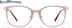 Square Glasses P7839919 in Champagne Pink