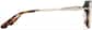 Side view of Lentes cuadrados P7841321 in Negro y carey thumbnail