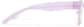 Side view of Glow-in-the-Dark Rectangle Glasses  P8111017 in Violet  thumbnail