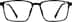 Rectangle Reading Glasses R001321050 in Black